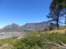 Table Mountain and the city bowl, as seen from Signal Hill.